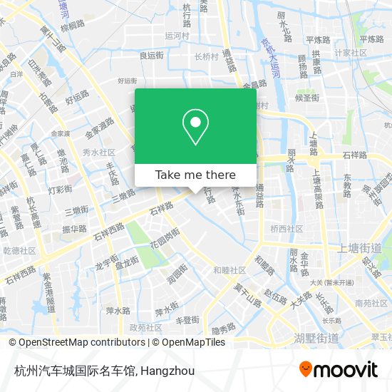 杭州汽车城国际名车馆 map
