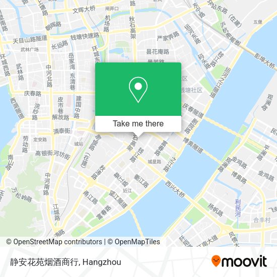 静安花苑烟酒商行 map
