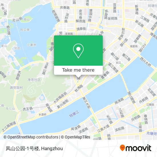 凤山公园-1号楼 map