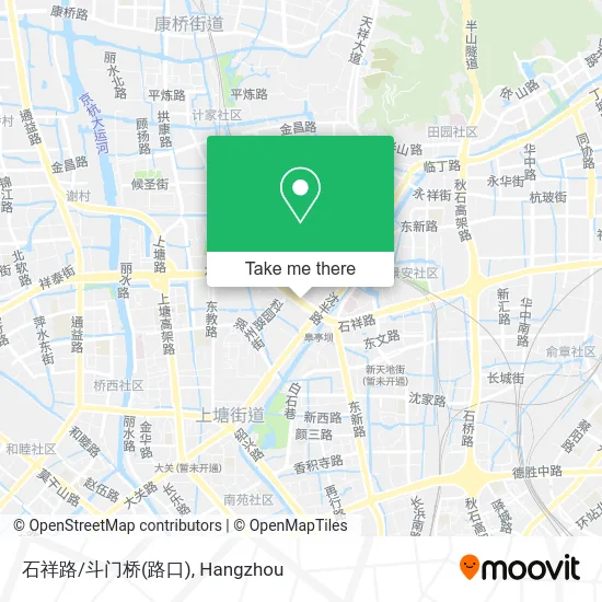 石祥路/斗门桥(路口) map