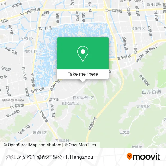 浙江龙安汽车修配有限公司 map