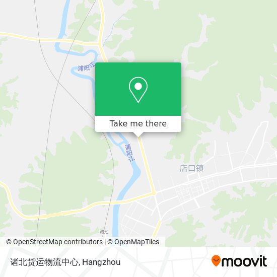 诸北货运物流中心 map