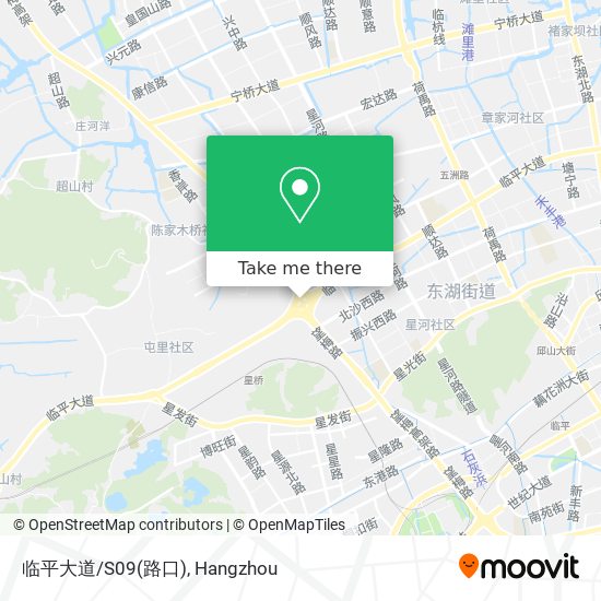 临平大道/S09(路口) map