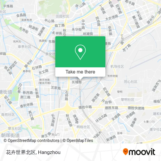 花卉世界北区 map