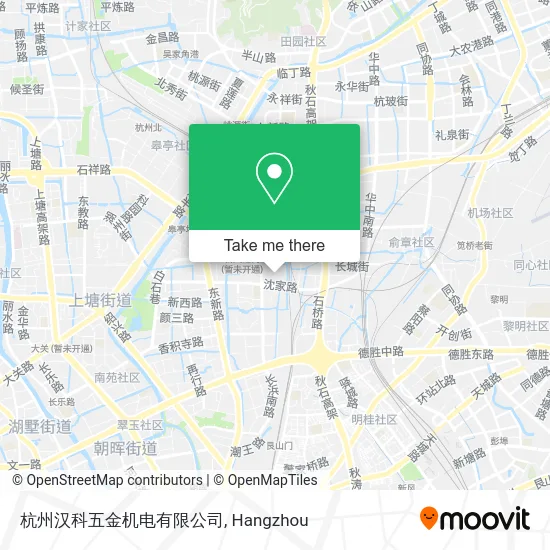 杭州汉科五金机电有限公司 map