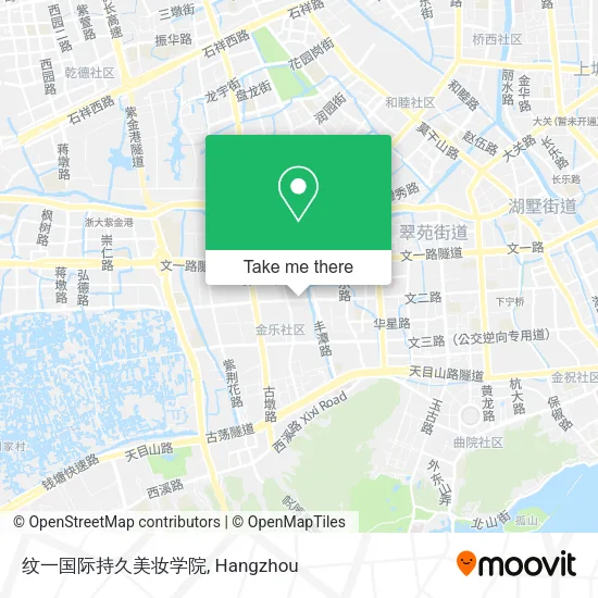 纹一国际持久美妆学院 map