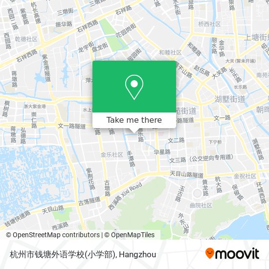 杭州市钱塘外语学校(小学部) map