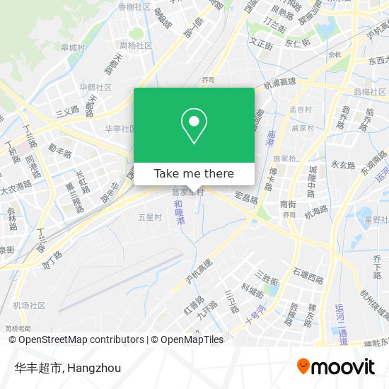 华丰超市 map