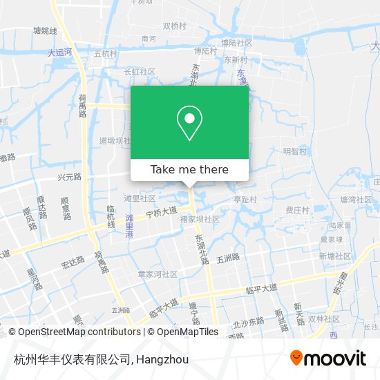 杭州华丰仪表有限公司 map