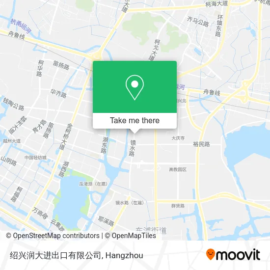 绍兴润大进出口有限公司 map