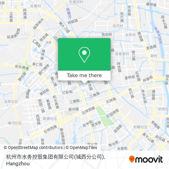 杭州市水务控股集团有限公司(城西分公司) map