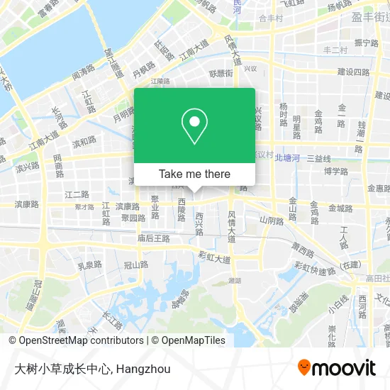 大树小草成长中心 map