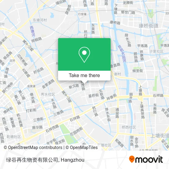 绿谷再生物资有限公司 map