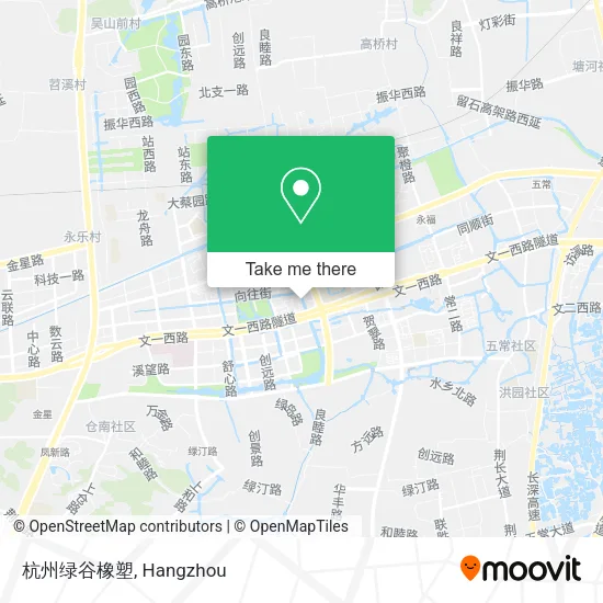 杭州绿谷橡塑 map