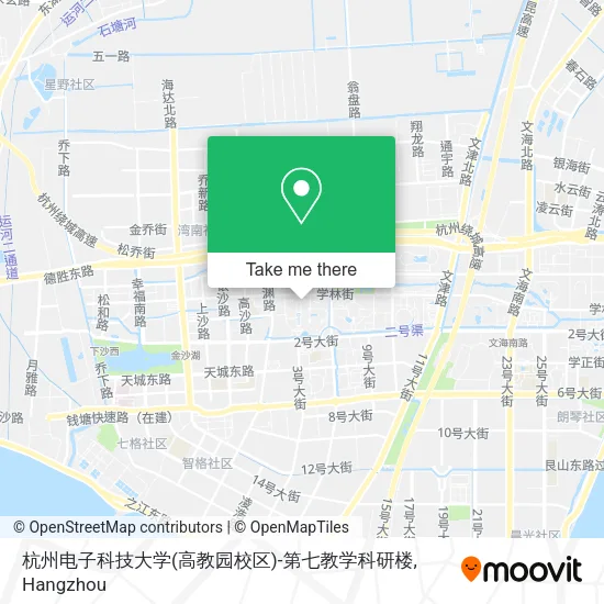 杭州电子科技大学(高教园校区)-第七教学科研楼 map