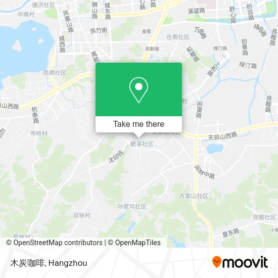 木炭咖啡 map