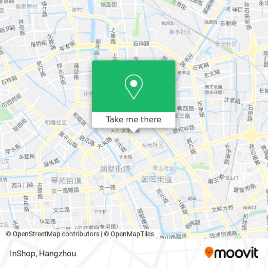 InShop map