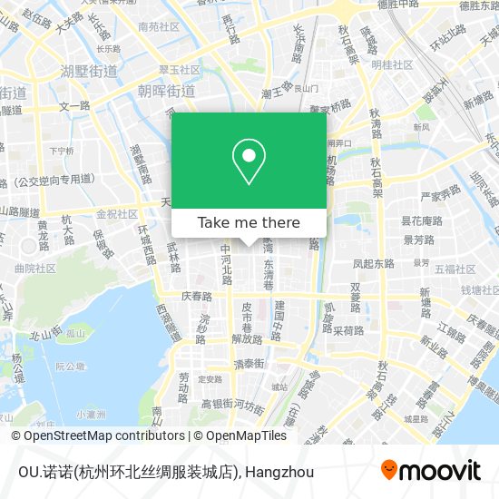 OU.诺诺(杭州环北丝绸服装城店) map