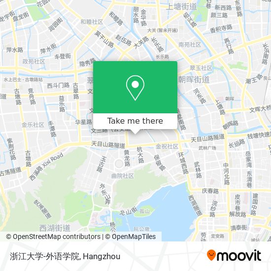浙江大学-外语学院 map