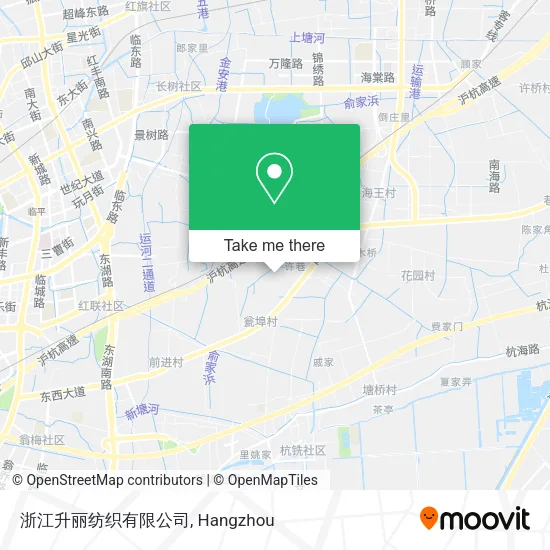 浙江升丽纺织有限公司 map