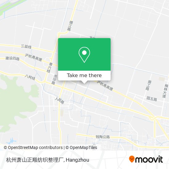 杭州萧山正顺纺织整理厂 map
