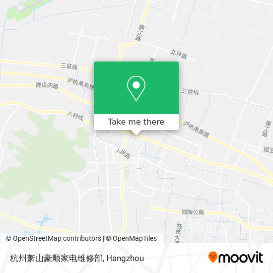 杭州萧山豪顺家电维修部 map