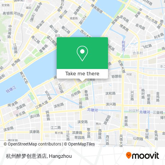 杭州醉梦创意酒店 map