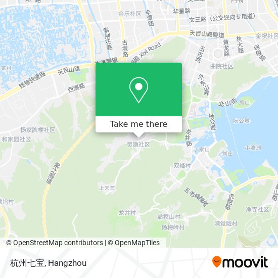 杭州七宝 map