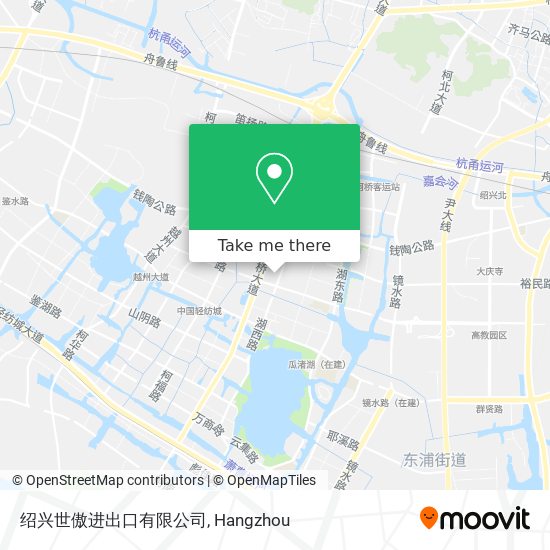 绍兴世傲进出口有限公司 map