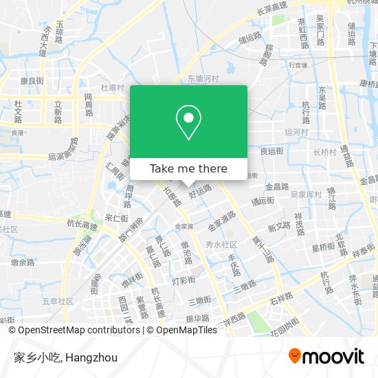 家乡小吃 map