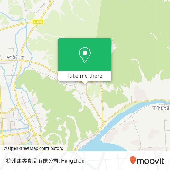 杭州康客食品有限公司 map