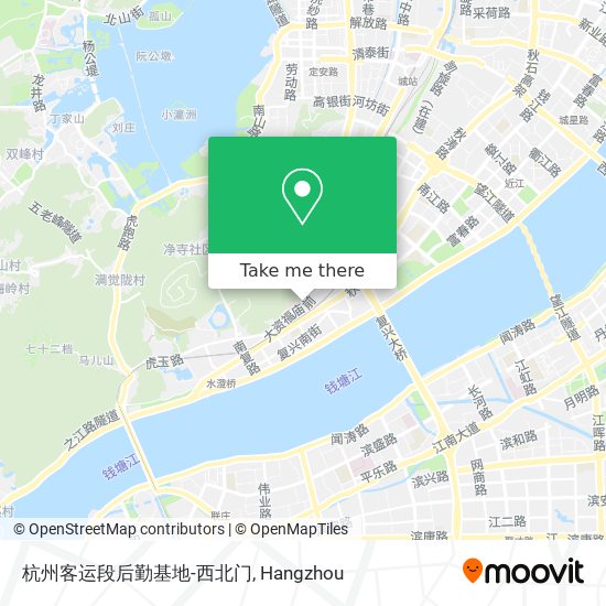 杭州客运段后勤基地-西北门 map