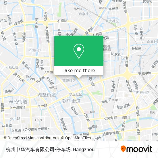 杭州申华汽车有限公司-停车场 map