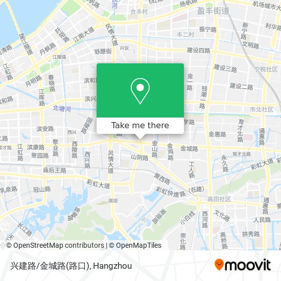 兴建路/金城路(路口) map