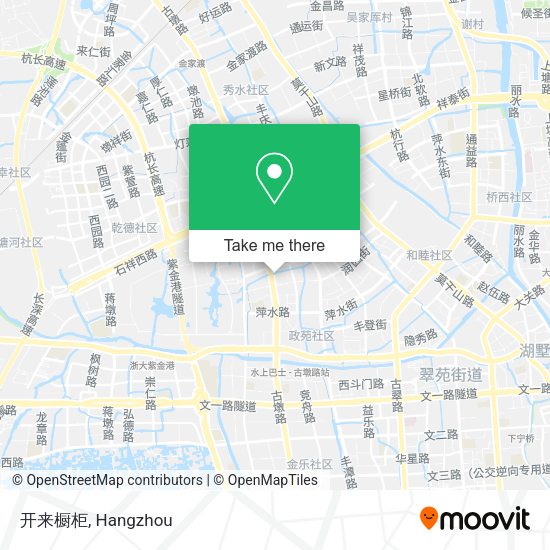 开来橱柜 map