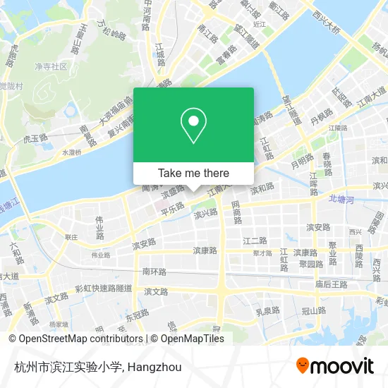 杭州市滨江实验小学 map