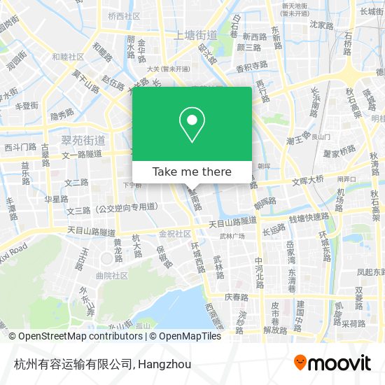杭州有容运输有限公司 map