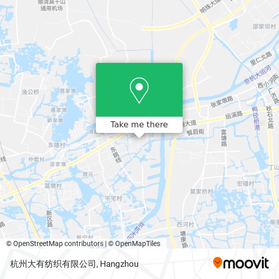 杭州大有纺织有限公司 map