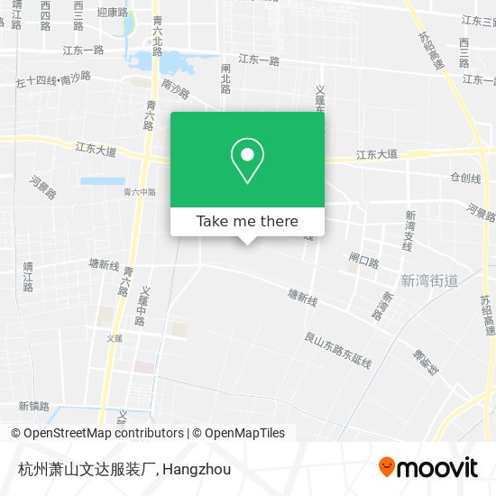 杭州萧山文达服装厂 map