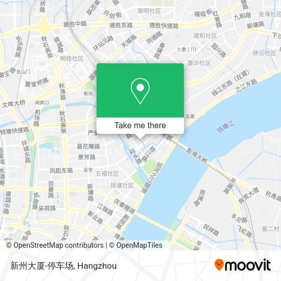 新州大厦-停车场 map