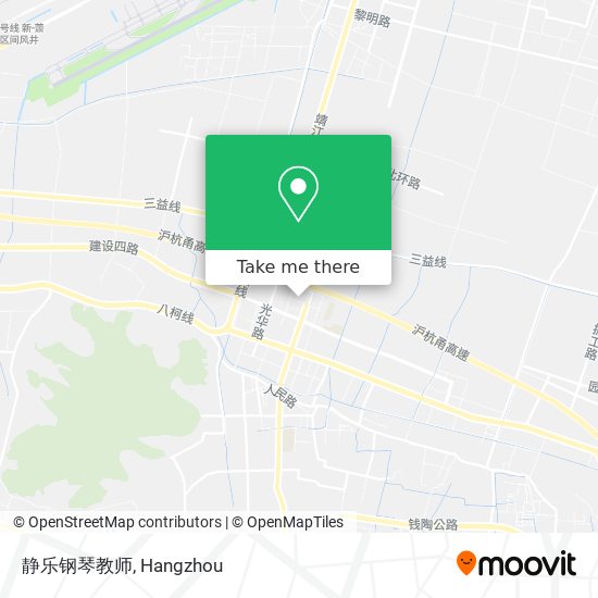 静乐钢琴教师 map