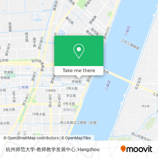 杭州师范大学-教师教学发展中心 map