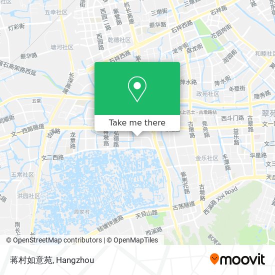蒋村如意苑 map