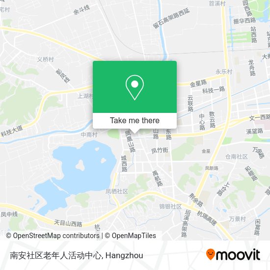 南安社区老年人活动中心 map