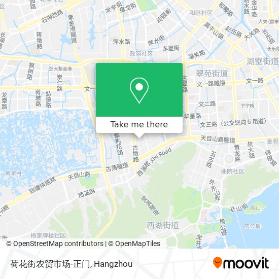 荷花街农贸市场-正门 map