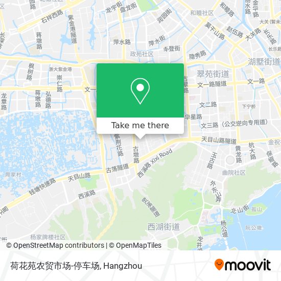 荷花苑农贸市场-停车场 map