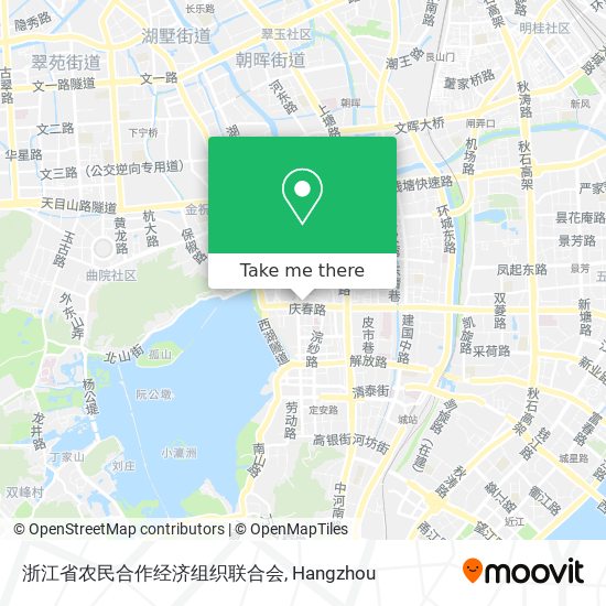 浙江省农民合作经济组织联合会 map