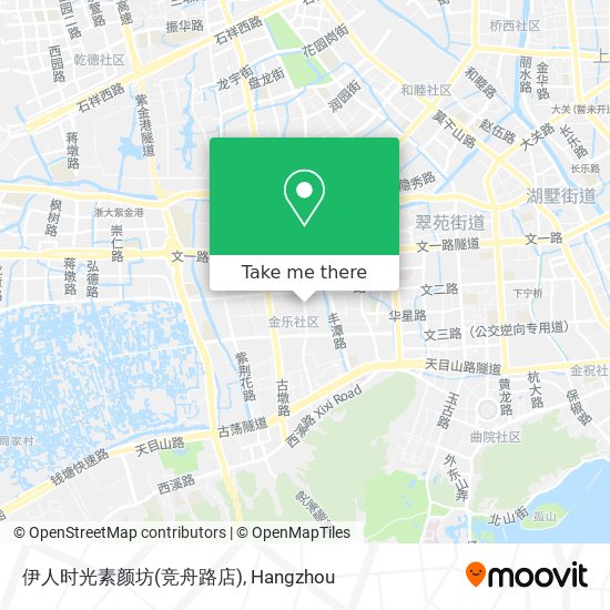 伊人时光素颜坊(竞舟路店) map