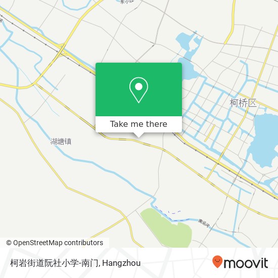 柯岩街道阮社小学-南门 map