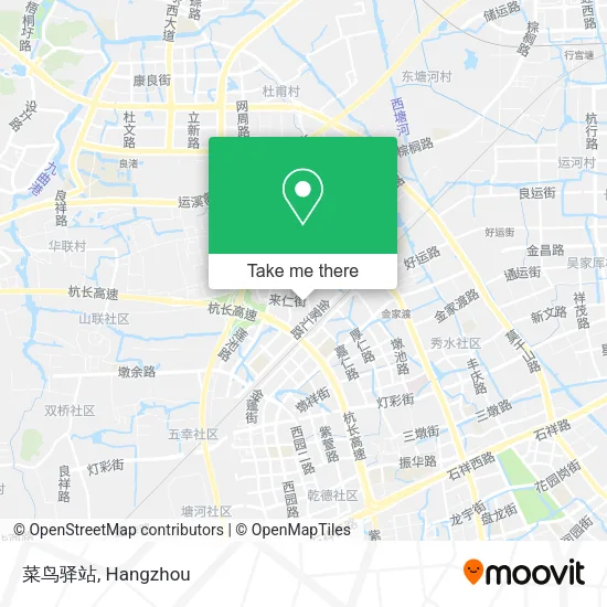 菜鸟驿站 map